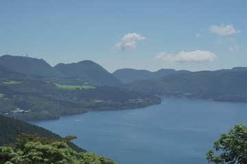 芦ノ湖の風景

