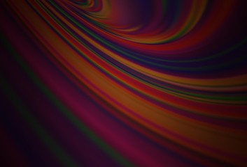 Dark Pink, Red vector glossy abstract background.