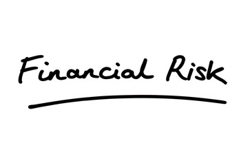 Fototapeta na wymiar Financial Risk
