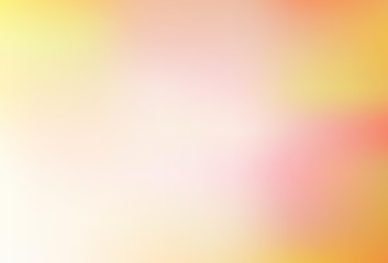 Obraz premium Light Orange vector blurred and colored pattern.