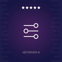 levels vector icon modern illustration