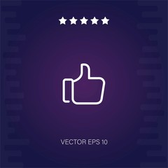 like vector icon modern illustration