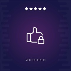 like vector icon modern illustration