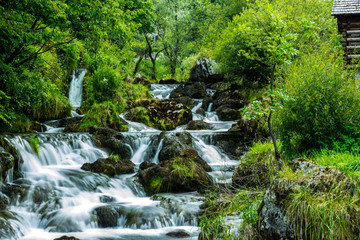 Waterfall in Bosina and Herzegovina called Slapovi