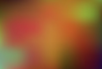 Light Multicolor vector abstract blurred background.