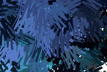 Dark Blue, Green vector background with stright stripes.