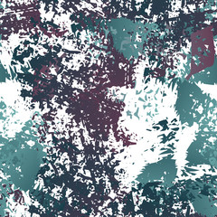 Naklejka premium Distressed Seamless Pattern. Fashion Concept. 