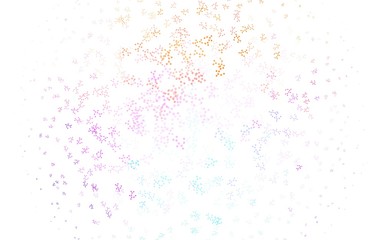 Light Blue, Yellow vector template with artificial intelligence structure.