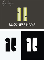 isolated logo design vector for shop business 