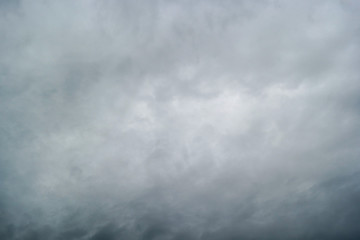 Obraz na płótnie Canvas The dark and dull appearance of the sky on a cloudy day
