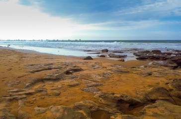 sunrise on mancora beach