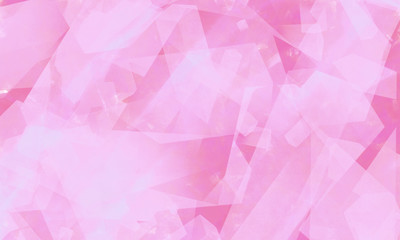 Abstract background : pink polygon illsutration