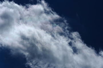 beautiful moment fo cloud over sky.
