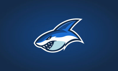 Shark Esports Mascot Logo