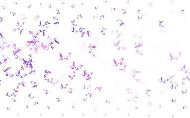 Light Purple, Pink vector abstract design with leaves, branches.