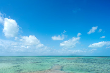 タイトル 沖縄県　竹富島の西桟橋
