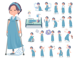 Obraz premium flat type hairband Pregnant women_sickness