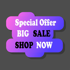 Cool Modern Social Media sale banner to promote your market, Shop, Product event sale discount.