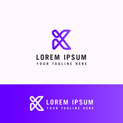 K letter. K monogram.Modern initial letter K logo line vector, letter K minimalist logo design