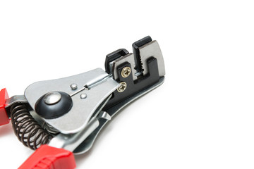 Obraz premium pliers isolated on white background