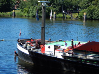 boat on the river