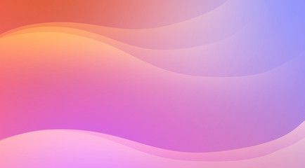 Abstract gradient pink Orange color tech futuristic template background. Decorate for ad, poster, template print, artwork