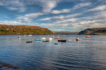 Portree is the capital and largest town on The Isle of Skye in the Inner Hebrides of Scotland, United Kingdom