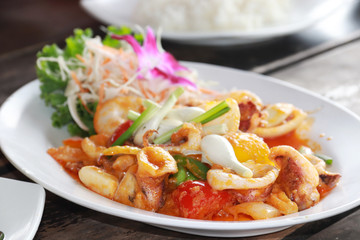 fried rice with shrimp