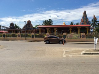 A Hindu temple in Nadi in the Fiji archipelago