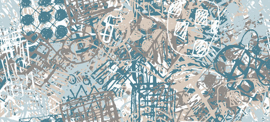 Multi-color abstract background. Color seamless texture. Grunge graffiti