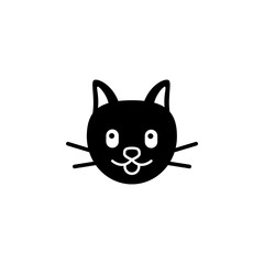 filled cat icon, simple element from Pet-vet set, for web and mobile