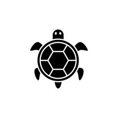 .filled tortoise icon, graphic illustration from Pet-vet collection, for web and app design © narmina