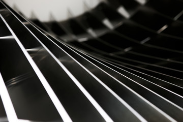 A modern art metallic construction in Brisbane