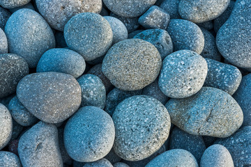 Close-up image of many stones can become a background picture