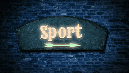 Street Sign to Sport