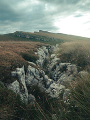 view of the mountains