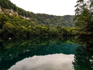 lake in the mountains