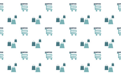 A banner for the store. Purchases, packages, shopping cart. Background for selling items.