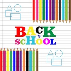 Back to school vector