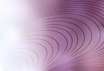 Light Purple vector texture with curved lines.