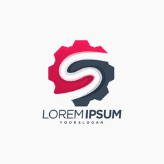 industrial s industry monogram flat