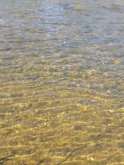 ripples in the water