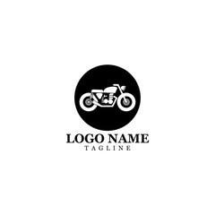 Motorcycle Icon Vector Design Template