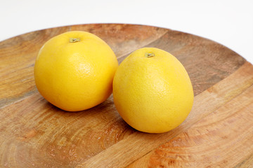 ふたつのグレープフルーツ