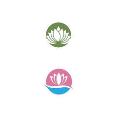 Beauty Vector lotus icon