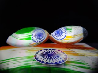 Mobile display reflection on spoon