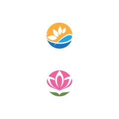 Beauty Vector lotus icon