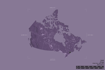 Regional division of Canada. Administrative
