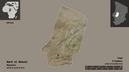 Barh el Ghazel, region of Chad,. Previews. Satellite