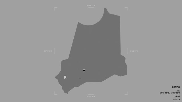 Batha - Chad. Bounding box. Bilevel